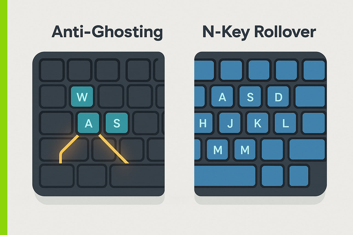 Anti-Ghosting & N-key rollover | Megekko academy